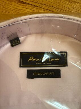 Alain Valone Light Pink Dress Shirt - Regular Fit